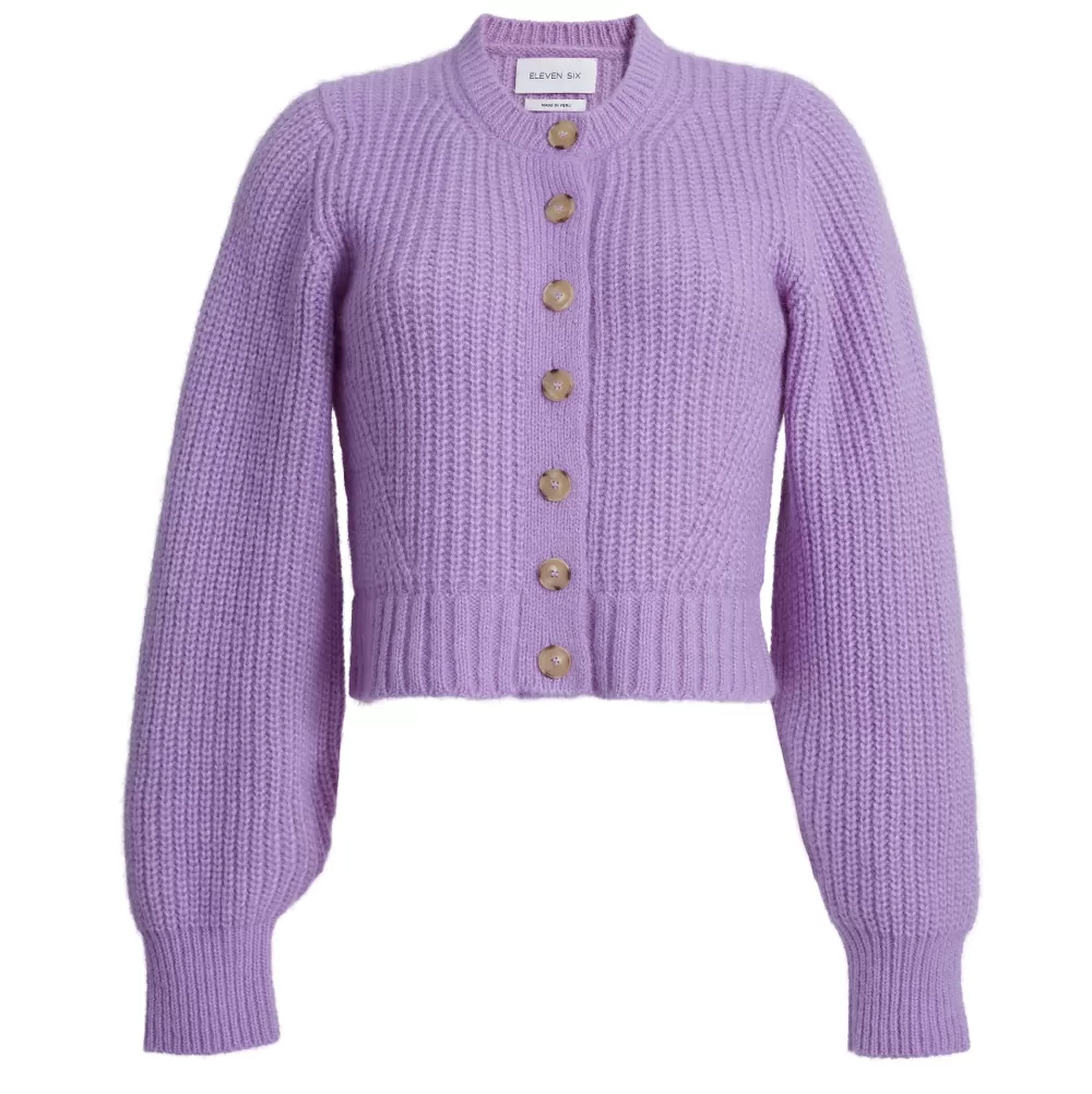 Woman Eleven Six Knitwear | Becca Cardi | Lilac