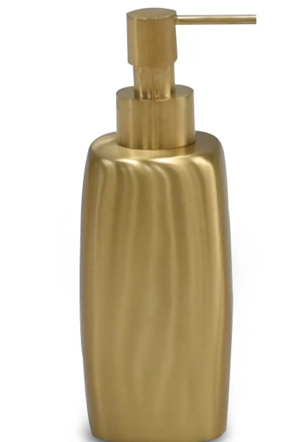 Woman Tina Frey Designs Furniture | Brushed Brass Soap Bottle