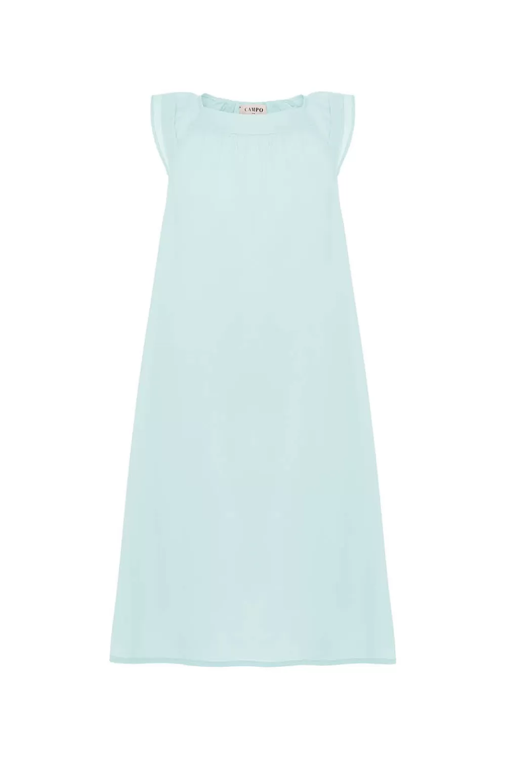 Woman Campo Collection Dresses | Chloe Nightgown Mini In Starlight Blue