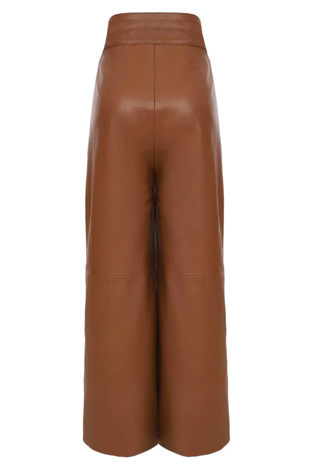 Woman Manuela Alvarez Pants | Classic Culotte Pants In Caramel