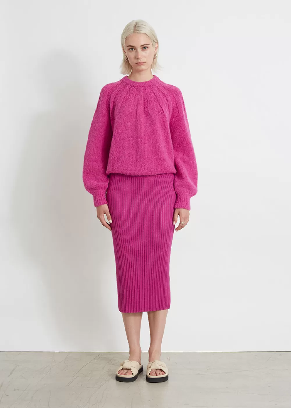 Woman Eleven Six Skirts | Eva Skirt | Fuchsia