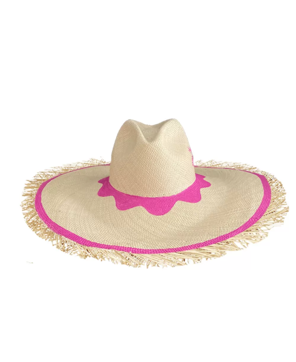 Woman Pajara Pinta Hats | Hand-Painted Cupido Hat