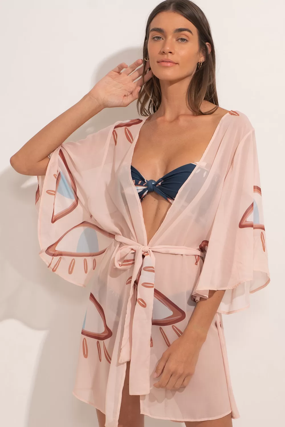 Woman Ancora Beachwear | Kimono The Sunshine Look