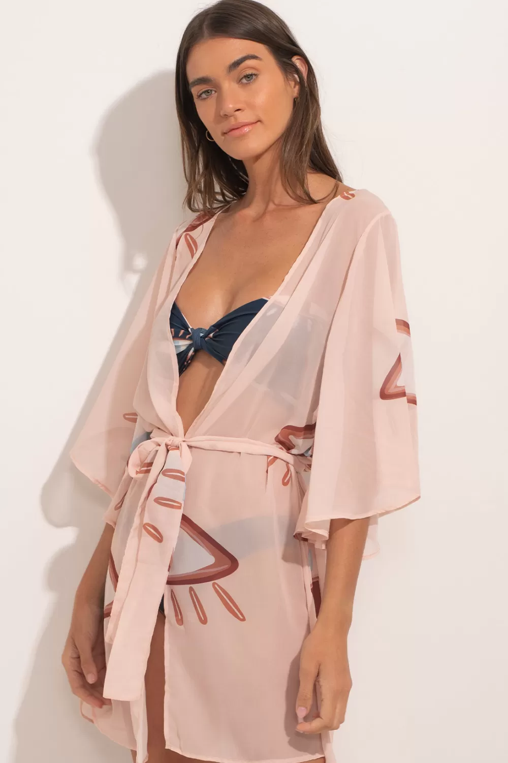 Woman Ancora Beachwear | Kimono The Sunshine Look