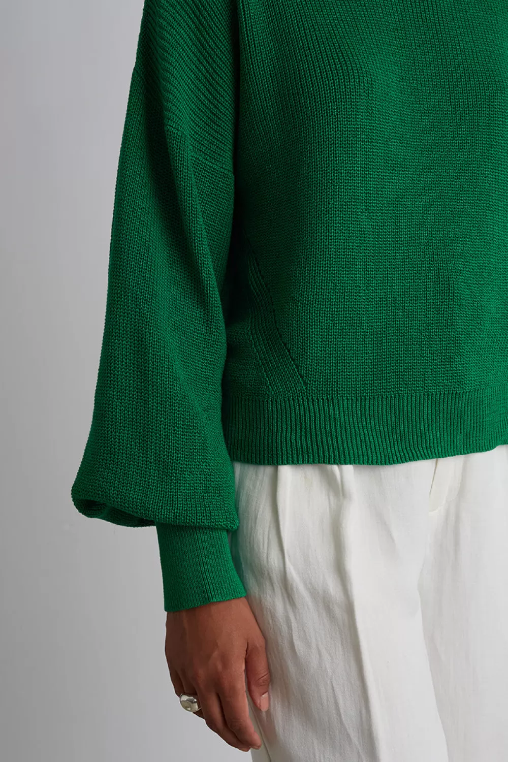 Woman Eleven Six Knitwear | Layla Sweater | Kelly Green