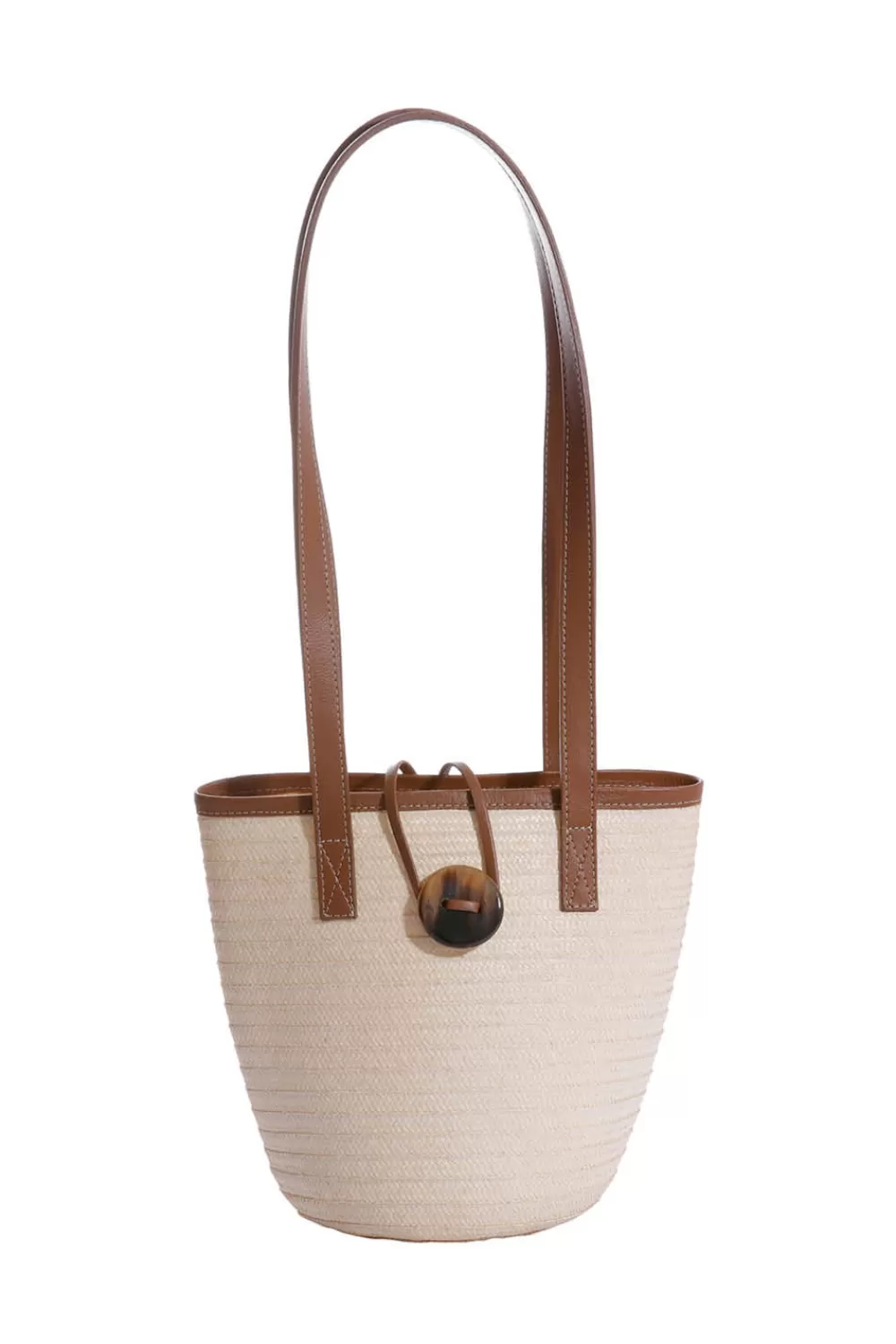 Woman Adriana Castro Bags | Marcial Mini Tote In Natural Cana Flecha