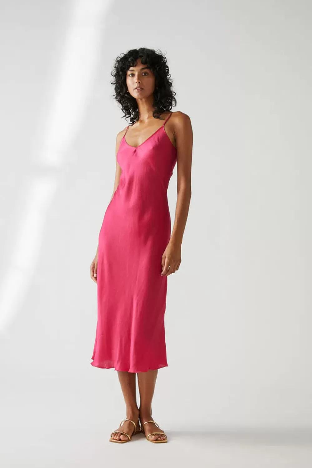 Woman Mastani Dresses | Slip Dress In Magenta