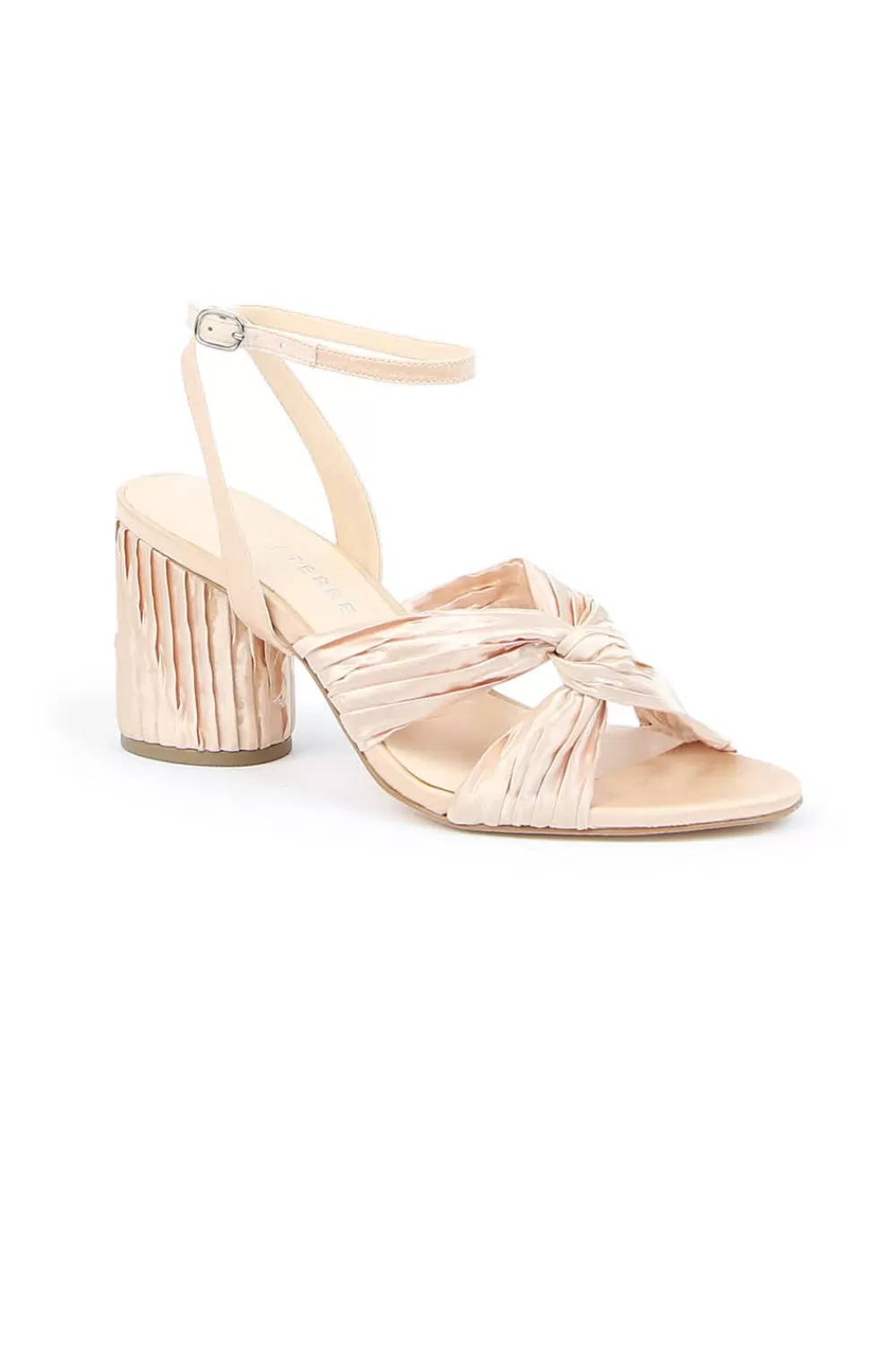 Woman Alterre Shoes | Nude Twist Sandal With Marilyn Strap