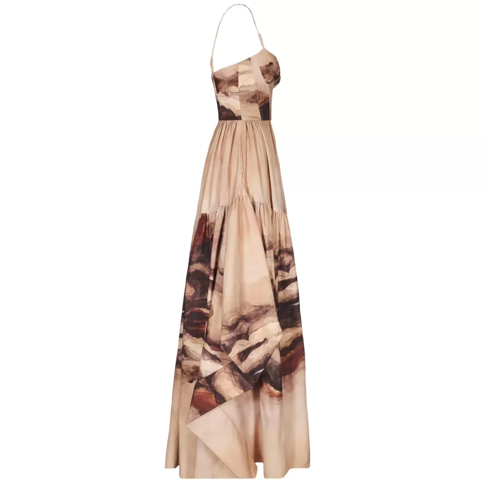 Woman Maria Elena Villamil Dresses | Raku Maxi Dress Rupestre