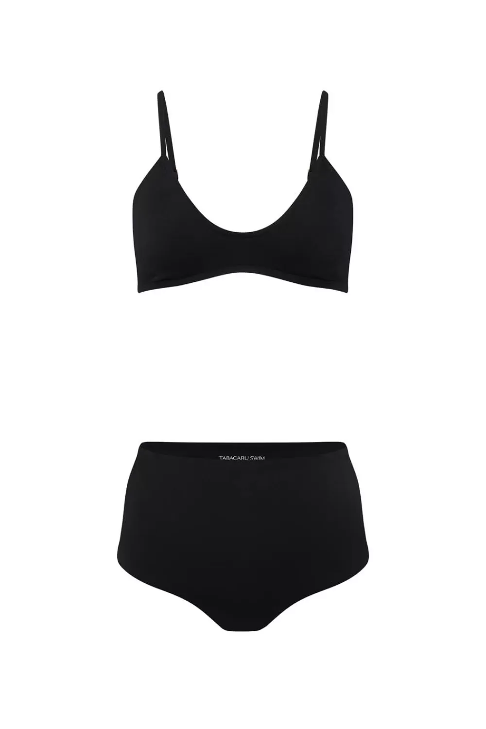 Woman Tabacaru Beachwear | Stella Swimsuit In Black