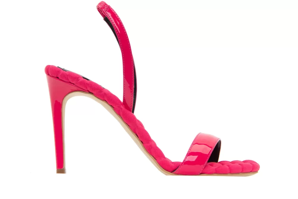 Woman Aera Shoes | Vivien In Fuchsia Vegan Patent Leather