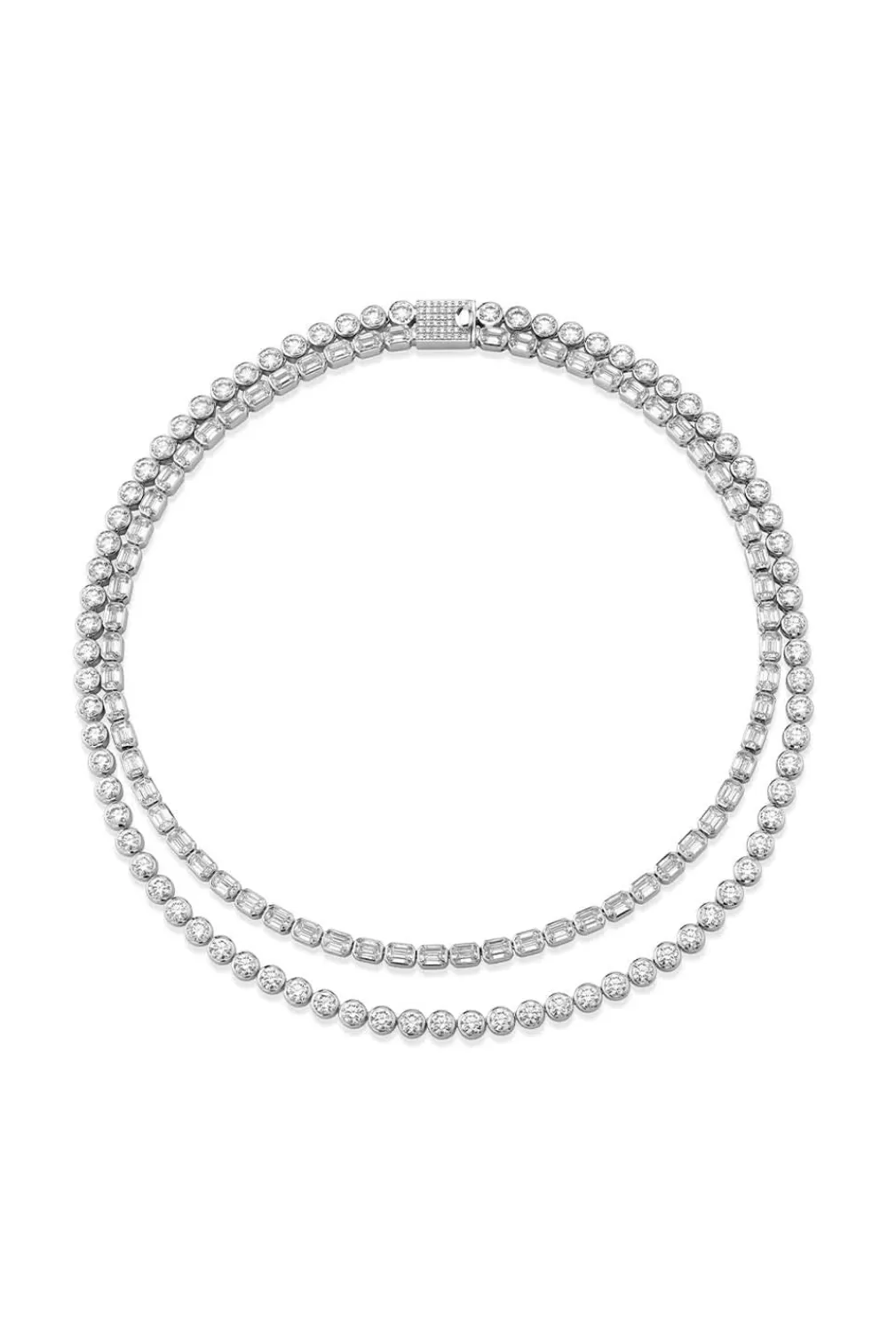 Woman Vrai Fine Jewelry | X Amanda Hearst Ronning Celestial Double Strand Tennis Necklace