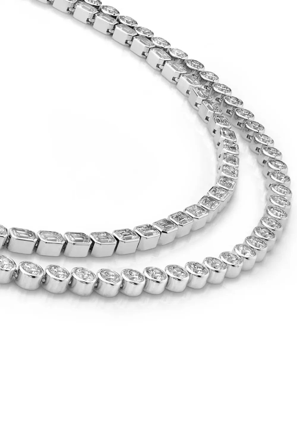 Woman Vrai Fine Jewelry | X Amanda Hearst Ronning Celestial Double Strand Tennis Necklace